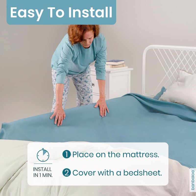 BANBALOO | Bed Rails for Elderly Adults Safety | Bed Restraints Guard Rails for Adults and Seniors | King, Queen, Twin, Full Size and Adjustable - Image 3